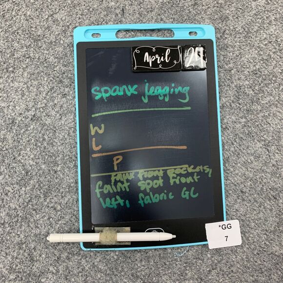 Spanx by Sara Blakely Jeggings Womens L Large Blue Denim Distressed Shape & Lift - Picture 13 of 15